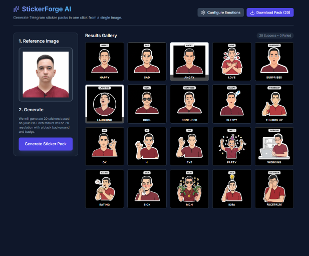 Генератор стикеров